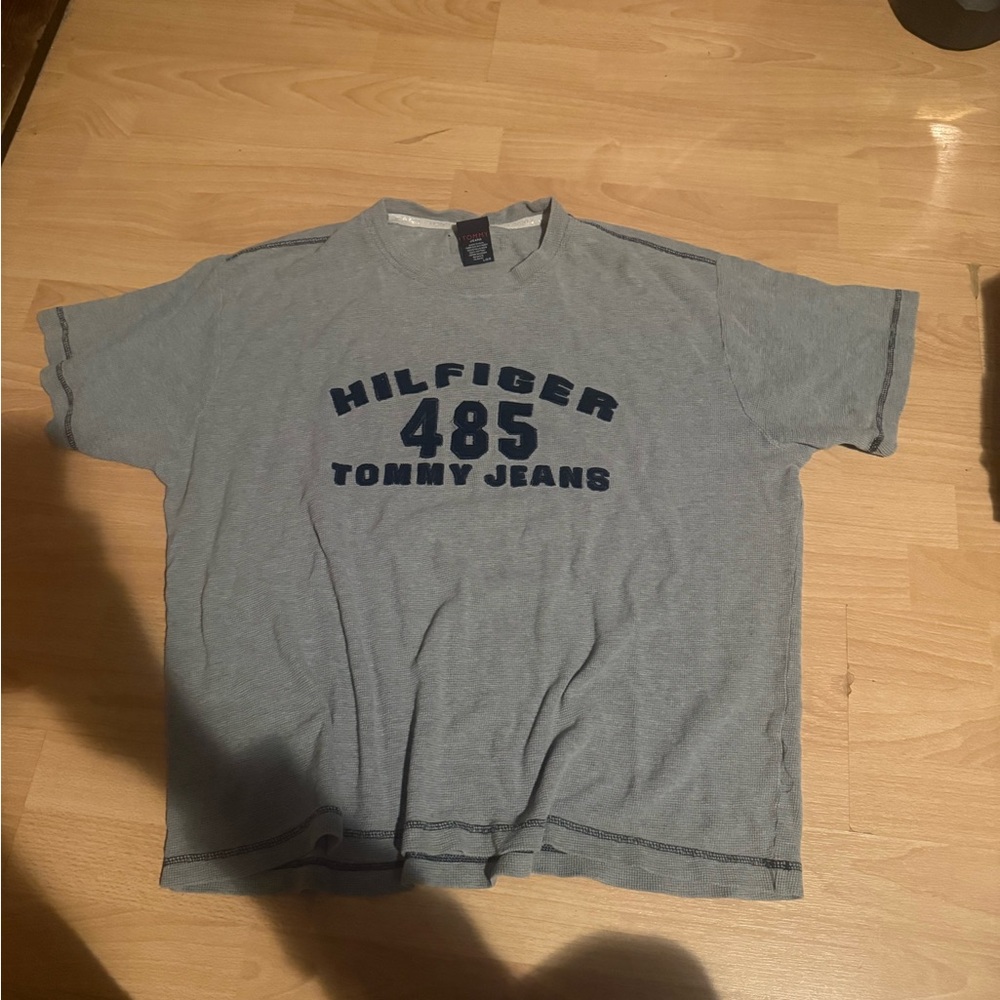 Tommy Hilfiger Light Gray Knit Top
